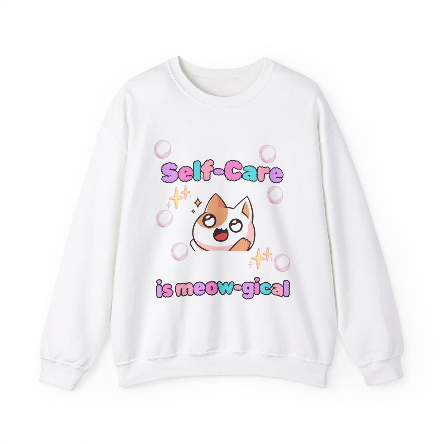 Self-Care Is Meow-gical Unisex Sweatshirt